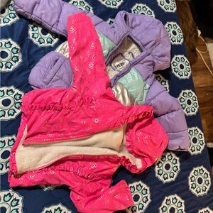 Penelope Mack Pink and Purple Puffer